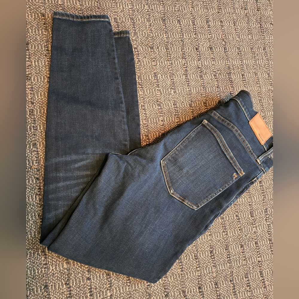 Madewell Sz 30 9" High Rise Skinny Jeans. Lnwot. Zipper Fly.